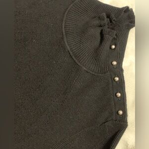 WHITE HOUSE BLACK MARKET SWEATER BLACK